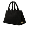 Prada Canvas Canapa Logo Tote Secondhand