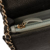 Secondhand Chanel Paris Cuba Square Quilted Caviar Thread Around Wallet On Chain