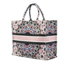 Secondhand Dior Large Embroidered Canvas KaleiDiorscopic Book Tote