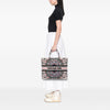 Secondhand Dior Large Embroidered Canvas KaleiDiorscopic Book Tote