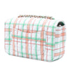 Secondhand Chanel Mini Rectangular Classic Plaid Printed Calfskin Single Flap