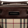 Burberry House Check Canvas Barrel Handbag Secondhand