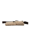 Gucci GG Canvas Double Pocket Belt Bag Secondhand