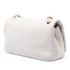 Chanel Large Quilted Lambskin Twist Chain Enamel CC Flap Secondhand