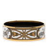 Hermès Wide Enamel Grand Apparat Bangle 65 Secondhand