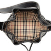 Burberry Leather Drawstring Bucket Bag Secondhand
