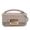 Fendi Zucchino Velvet Baguette Phone Pouch Satchel Secondhand