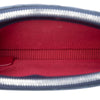 Secondhand Chanel Bicolor Aged Calfskin Gabrielle Double Zip Clutch with Chain