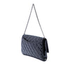 Chanel CC Quilted Patent Clutch With Chain Secondhand