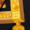 Secondhand Hermès Cuillers d Afrique Silk Scarf 90