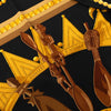 Secondhand Hermès Cuillers d Afrique Silk Scarf 90