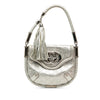 Secondhand Gucci Medium Metallic Guccissima Britt Tassel Flap Handbag