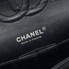 Secondhand Chanel Medium Classic Chevron Lambskin So Black Double Flap