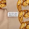 Chanel CC Camellia and Chain Silk Scarf 90 Secondhand