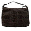 Fendi Zucchino Canvas Handbag Secondhand