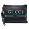 Gucci Leather Logo Clutch Secondhand