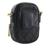 Versace Quilted Leather Medusa Belt Pouch Crossbody Secondhand