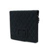 Chanel CC Quilted Caviar iPad Case with Chain Secondhand