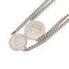 Chanel CC Brass Coin Chain Long Necklace Secondhand