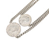 Chanel CC Brass Coin Chain Long Necklace Secondhand