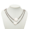 Chanel CC Brass Coin Chain Long Necklace Secondhand