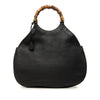 Gucci Pebbled Calfskin Bamboo Hobo Secondhand