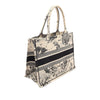 Dior Medium Canvas Embroidered Zodiac Toile De Jouy Book Tote Secondhand