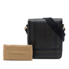 Secondhand Burberry Smoked Check Coated Canvas Greenford Messenger Bag