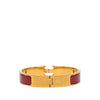 Secondhand Hermès Narrow Enamel Clic H Bracelet PM