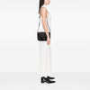 Saint Laurent Leather Trimmed Coated Canvas Crossbody Secondhand