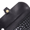 Saint Laurent Croc Embossed Patent Clutch Secondhand