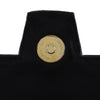 Saint Laurent Croc Embossed Patent Clutch Secondhand