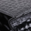 Saint Laurent Croc Embossed Patent Clutch Secondhand