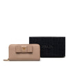 Prada Saffiano Fiocco Bow Long Wallet Secondhand