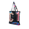 Chanel Nylon Graffiti Foldable Shopping Tote in Caviar Flap Secondhand