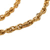 Secondhand Chanel CC Gold Plated Round Pendant Necklace
