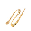 Chanel Gold Plated Medallion Link Chain Belt Secondhand