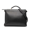 Fendi Large Leather Selleria Monster Peekaboo Iconic Fit Bag Secondhand