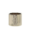 Hermès Palladium Plated H Diamant Scarf Ring Secondhand