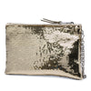 Miu Miu Metallic Sequin Clutch Secondhand