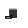 Chanel CC Brass Faux Pearl Pendant Necklace Secondhand