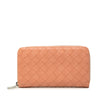 Bottega Veneta Nappa Intrecciato Zip Around Long Wallet Secondhand
