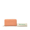 Bottega Veneta Nappa Intrecciato Zip Around Long Wallet Secondhand