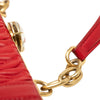 Miu Miu Matelasse Lambskin Kiss Lock Solitaire Satchel Secondhand