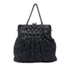 Chanel Quilted Iridescent Calfskin Chic Quilt Frame Satchel Secondhand
