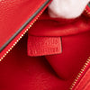 Celine Small Drummed Calfskin and Suede Trapeze Satchel Secondhand