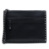 Valentino Leather Rockstud Untitled Wristlet Clutch Secondhand