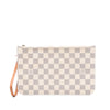 Secondhand Louis Vuitton Damier Azur Neverfull MM Pouch
