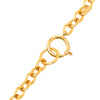 Secondhand Chanel Gold Plated Medallion Lion Crest Necklace
