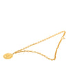 Secondhand Chanel Gold Plated Medallion Lion Crest Necklace